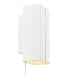 Buy Wall Sconce Australia Curtiz Wall Sconce 2 Lights Matt White Aluminium 2700K - 2110551001