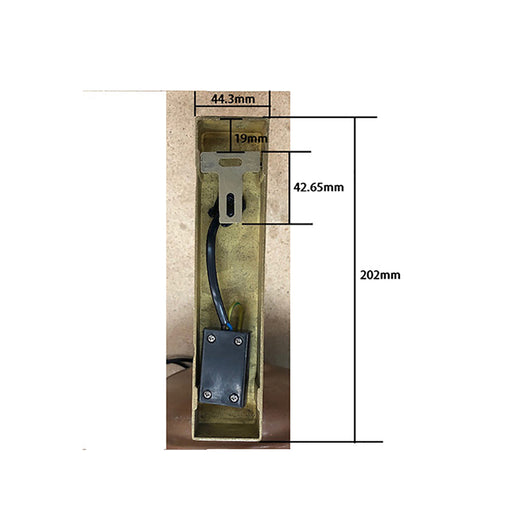Buy Wall Sconce Australia Deksel Aged Copper Interior Wall Light - DEKSEL02