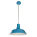 Buy Pendant Lights Australia Divo Angled Dome Shape 1 Light Pendant Blue - DIVO6