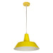 Buy Pendant Lights Australia Divo Angled Dome Shape 1 Light Pendant Yellow - DIVO9