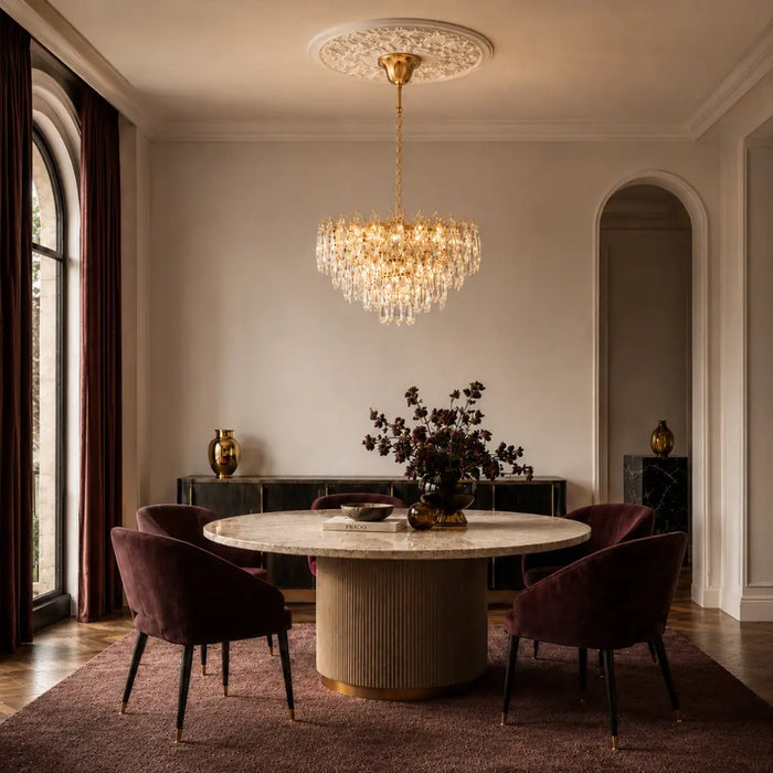 Doreza 400mm Pendant Light Gold - DOREZA PE40-GD