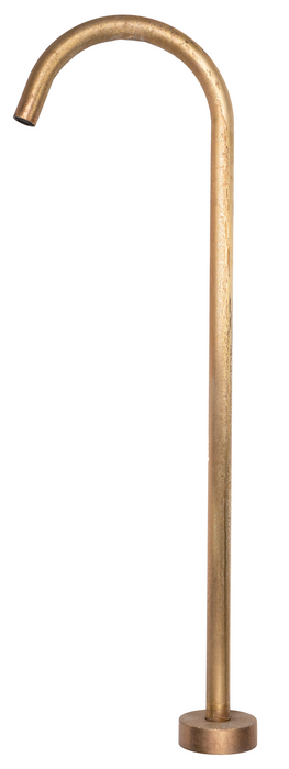 LVB Mica Freestanding Bath Spout Living Brass - BFS-5-LVB