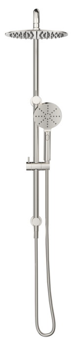 Mica Dual Shower Rail Brushed Nickel - DSH-R-TH-BN