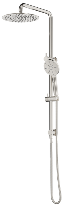 Mica Dual Shower Rail Brushed Nickel - DSH-R-TH-BN