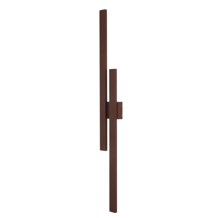 Ebiza 2 Light LED Wall Light 40W Tri Colour Rusty - EBIZA EX2-RST