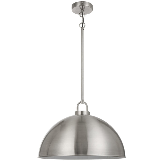 Emerson Large Pendant Light Nickel - EMERSON PE45-NK