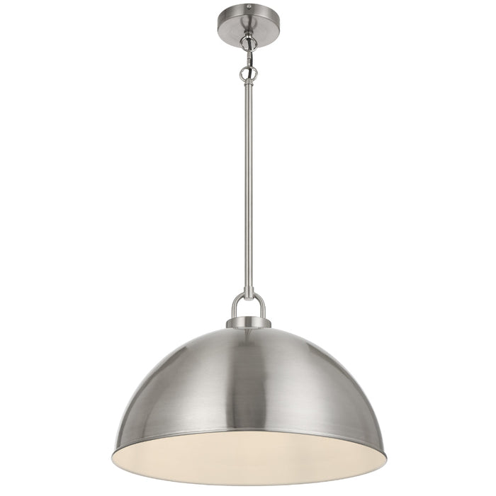 Emerson Large Pendant Light Nickel - EMERSON PE45-NK