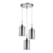 Buy Cluster Pendants Australia Interior Iron & Chrome Glass 3 Light Cluster Pendant - ESPEJO1X3R