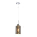 Buy Pendant Lights Australia Interior Iron & Chrome Glass 1 Light Pendant - ESPEJO1
