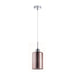 Buy Pendant Lights Australia Interior Iron & Rose Gold Glass With Dotted Effect 1 Light Pendant - ESPEJO4