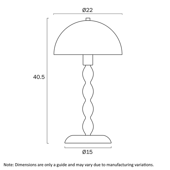 Estiq Table Lamp Red - ESTIQ TL-RD