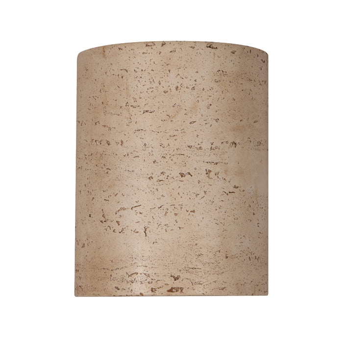 Etruso Up & Down Wall Light Travertine - ETRUSO WB-BE