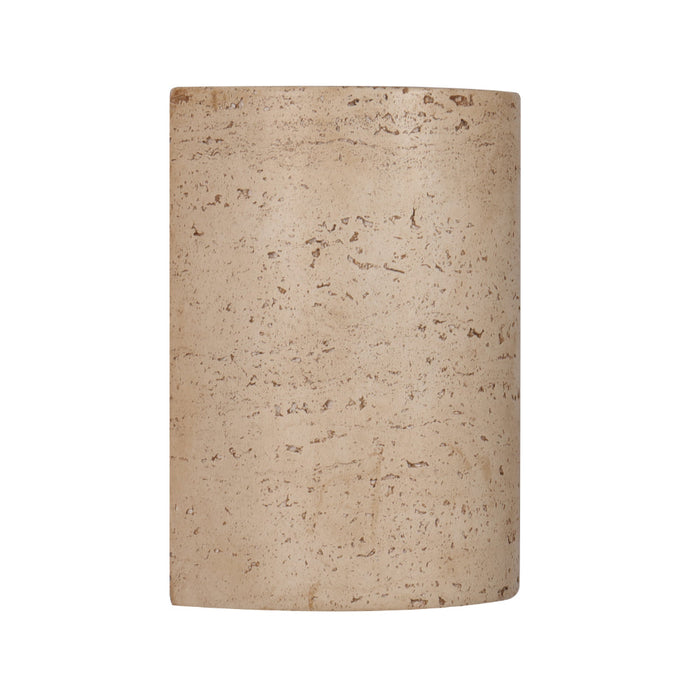 Etruso Up & Down Wall Light Travertine - ETRUSO WB-BE