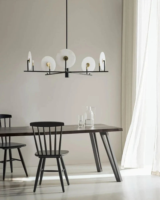 Erto LED 5 Light Pendant 5W 2700k Ceramic - ARO.C1257/5+1097/20