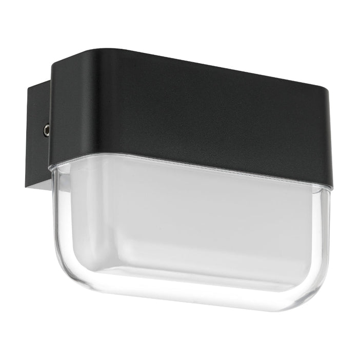 Fadro LED 100mm Wall Light 3W Tri Colour Black - FADRO EX10-BK