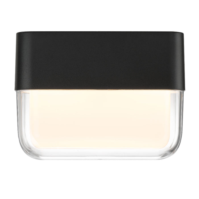 Fadro LED 100mm Wall Light 3W Tri Colour Black - FADRO EX10-BK