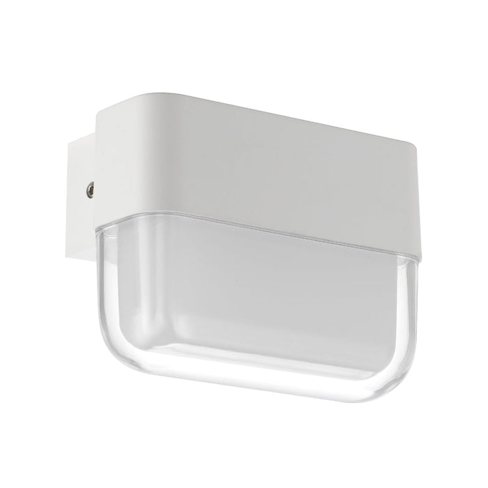 Fadro LED 100mm Wall Light 3W Tri Colour White - FADRO EX10-WH