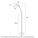 Buy Floor Lamps Australia Farbon 1 Light Floor Lamp Yellow/ Brass Matt Metal - FARBON FL-YEL