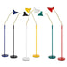 Buy Floor Lamps Australia Farbon 1 Light Floor Lamp Yellow/ Brass Matt Metal - FARBON FL-YEL