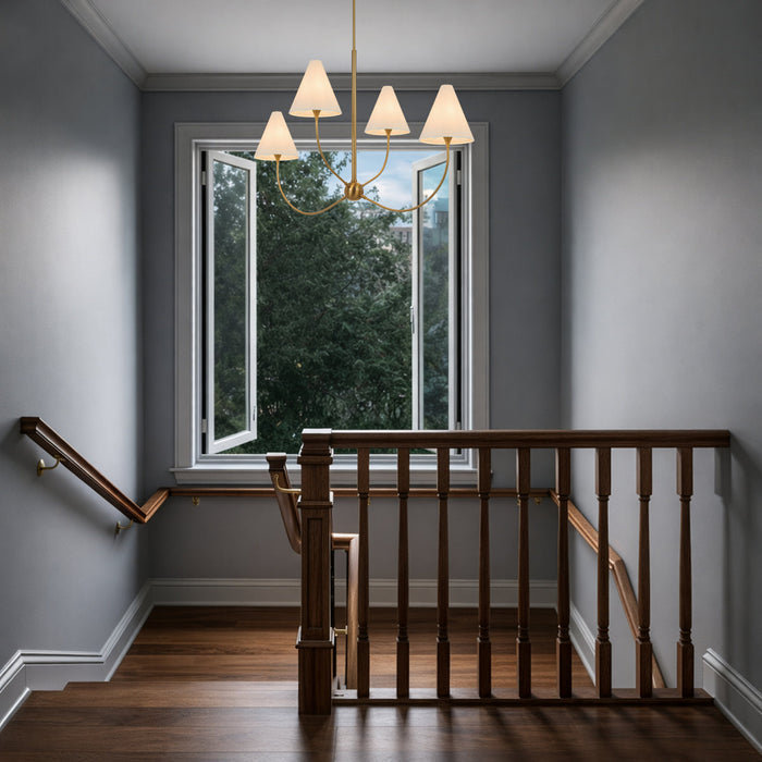 Farnix 4 Light Pendant Antique Gold - FARNIX PE04-AG