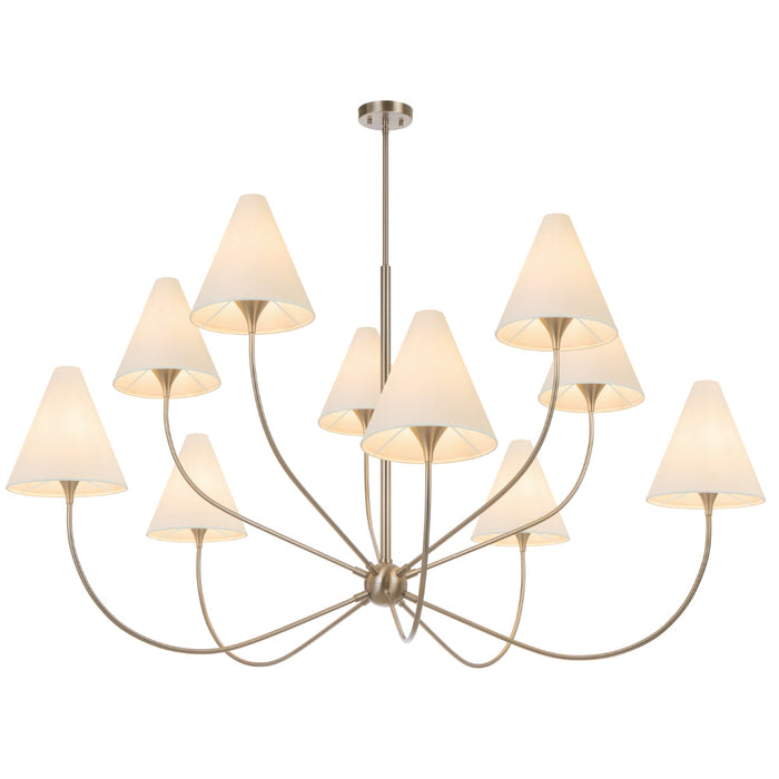Farnix 10 Light Pendant Nickel Matt - FARNIX PE10-NK