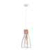Buy Pendant Lights Australia Faro 1 Light Pendant White - FARO2