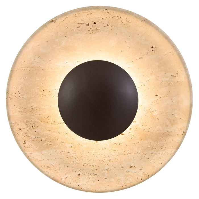 Firan LED Wall Light 5W 3000K Travertine & Bronze - FIRAN WB-BE