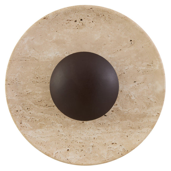Firan LED Wall Light 5W 3000K Travertine & Bronze - FIRAN WB-BE