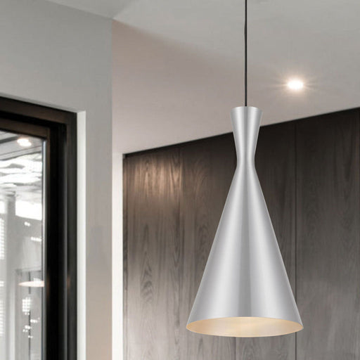 Buy Pendant Lights Australia Flero 30 1 Light Pendant Aluminium - FLERO PE30-ALB
