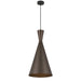 Buy Pendant Lights Australia Flero 30 1 Light Pendant Bronze - FLERO PE30-BZB
