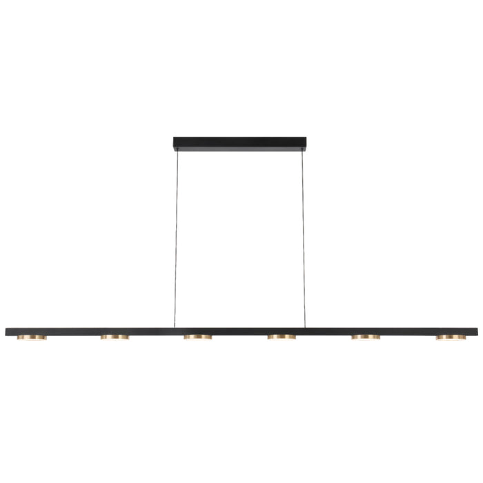 Fordo 1800mm LED Pendant Light 30W 3000K Black - FORDO PE180-BK