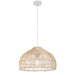 Buy Pendant Lights Australia Frya Pendant Light W400mm Natural Rattan - FRYA PE40-NAT