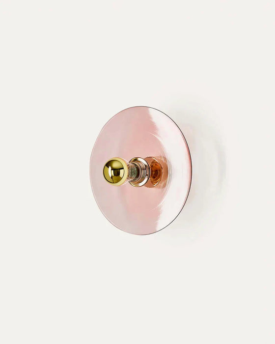 Fest Wall Light Chrome & Brown - ARO.A1053/5/CHR+1223 BRO