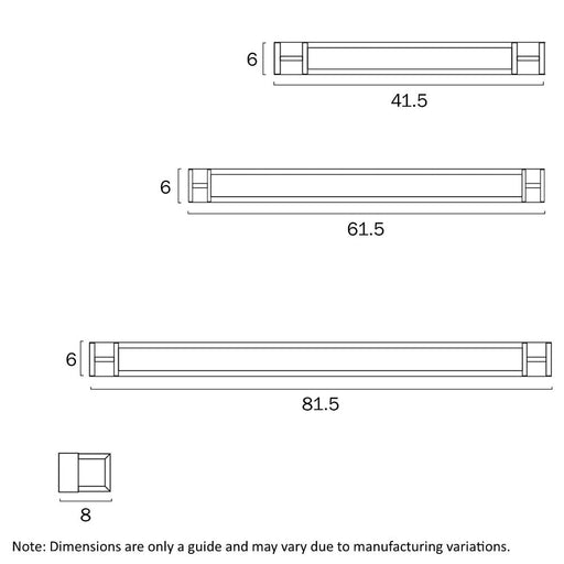 Buy Bathroom Vanity Lights Australia GILSON Bathroom Vanity Light W615mm Chrome 3CCT - GILSON WB60-CH3C