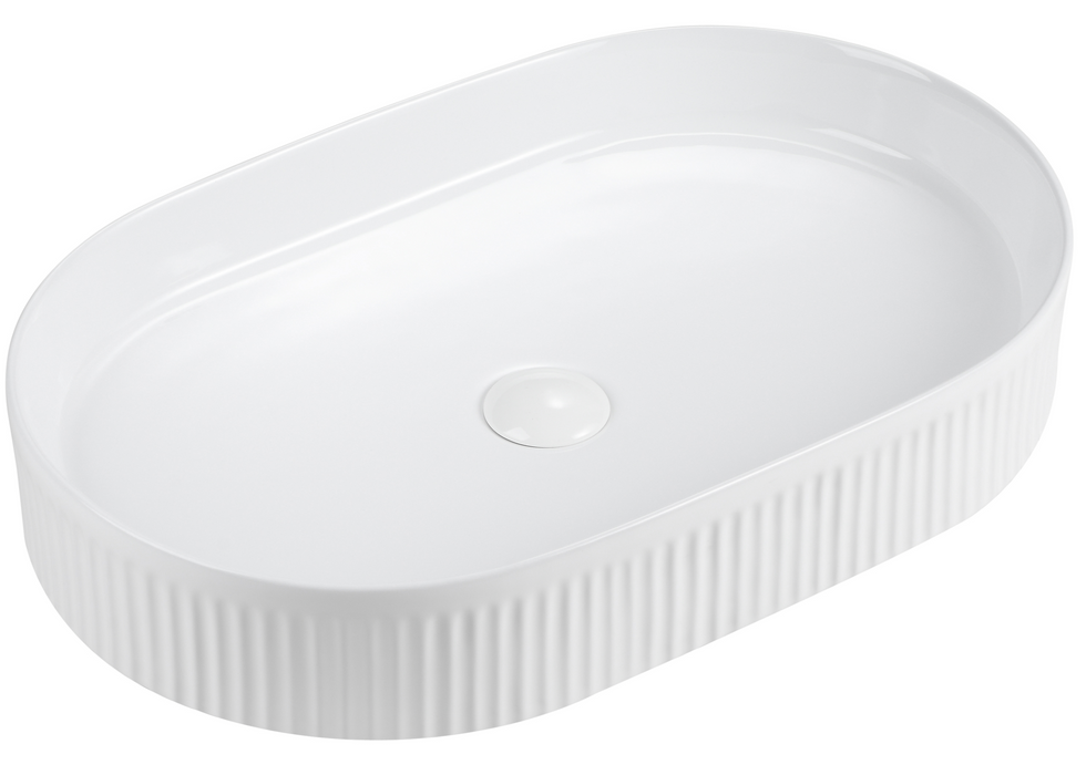 Corrine Above Counter Basin White - BAS-FL583610
