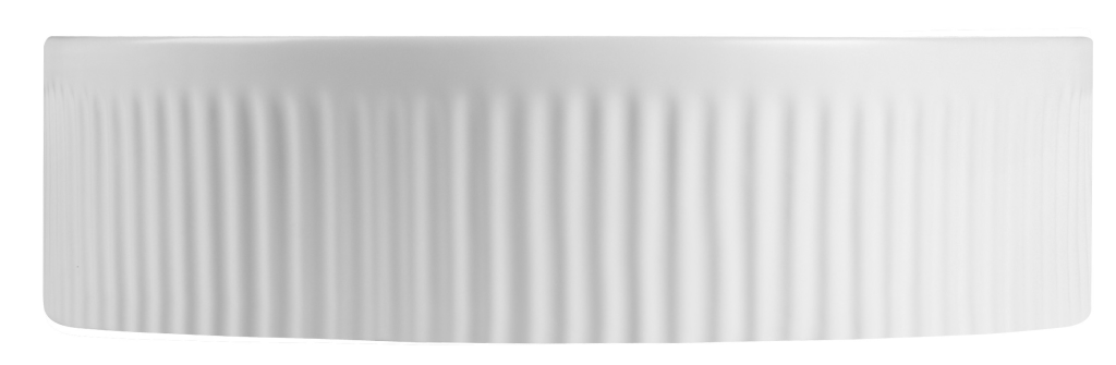 Corrine Above Counter Basin Matte White - BAS-FL583610-MW