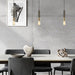 Buy Mini Pendants Australia Interior Vertical Plate Tube 1 Light Pendant Matt Black / Antique Brass - GOLDA2