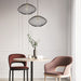 Buy Pendant Lights Australia Interior Oval Stainless Steel 1 Light Pendant Large Black - GOLPE3