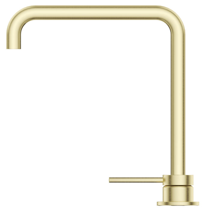Mica Soft-Square Hob Sink/Basin Mixer Set French Gold - HSK-5-R90-FG