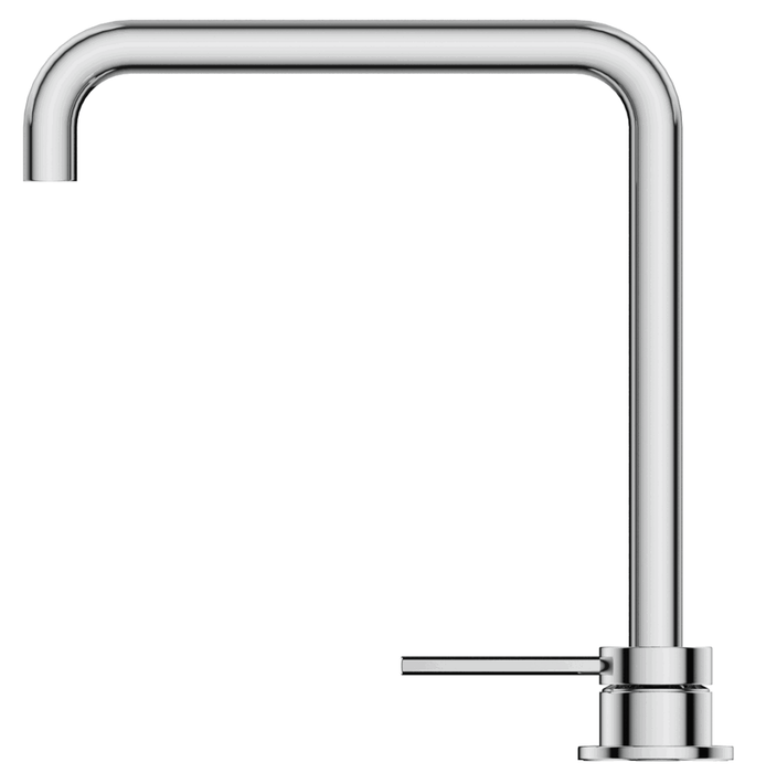 Mica Soft-Square Hob Sink/Basin Mixer Set Chrome - HSK-5-R90-CP