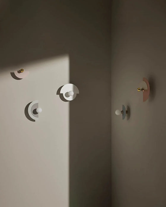 Haban 180mm Large Wall Light Chrome - ARO.A1053/15/CHR+1088/35/TBC
