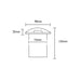 Buy Inground Lights Australia Exterior 12V MR16 Recessed Inground 2 Ways Light 316 Stainless Steel IP67 - IGM2SS