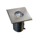 Buy Inground Lights Australia Exterior 12V MR16 Recessed Inground Up Light 316 Stainless Steel Square IP67 - IGMLSQSS