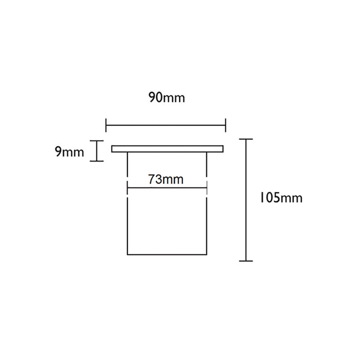 Buy Outdoor Step Lights Australia Exterior 12V MR16 Recessed Grilled Wall Light 316 Stainless Steel IP67 - IGMGRSS