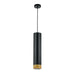 Buy Mini Pendants Australia Dakota 1 Light Pendant 120mm Black, Oak - DAKOTA PE-BK+OK