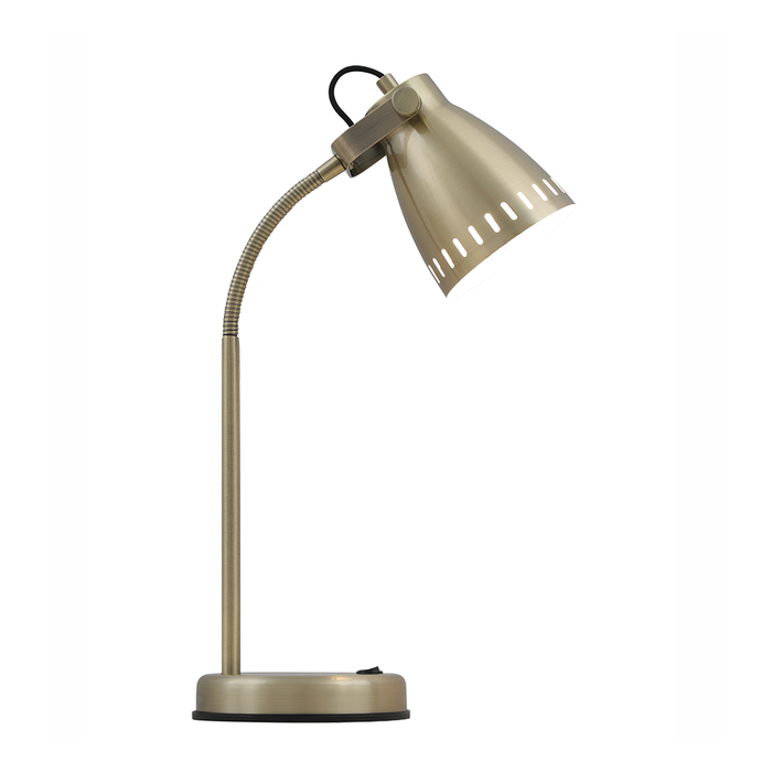 Buy Table Lamps Australia Nova 1 Light Table Lamp Antique Brass - NOVA TL-AB