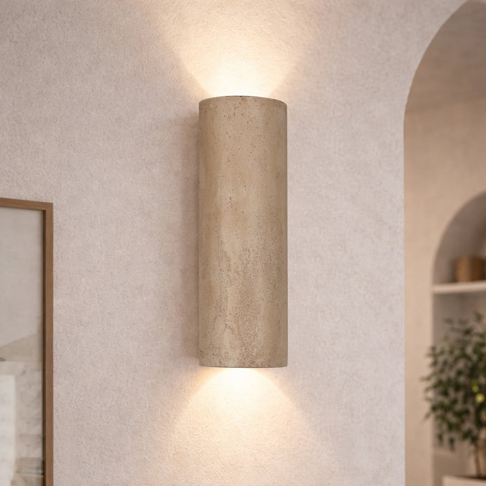 Impero Up & Down Wall Light Travertine - IMPERO WB-BE
