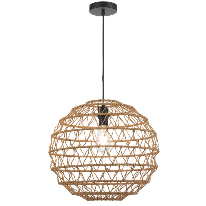 Ivalo 450mm Pendant Light Natural  - IVALO PE45-NAT