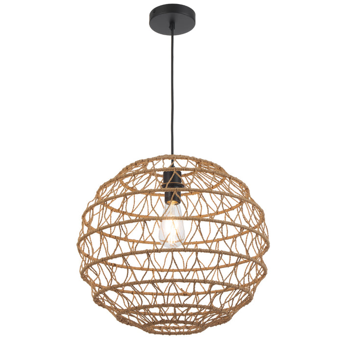 Ivalo 450mm Pendant Light Natural  - IVALO PE45-NAT