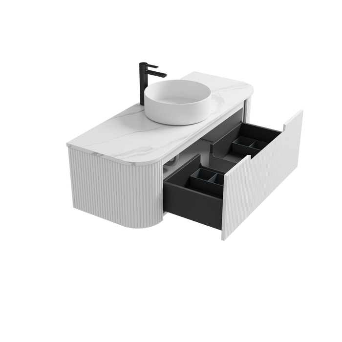 Savio 750mm Wall Hung Vanity Cabinet Only - CAWH45-750